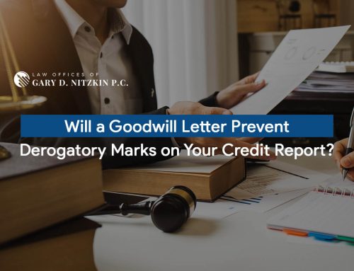 Will a Goodwill Letter Prevent Derogatory Marks on Your Credit Report?